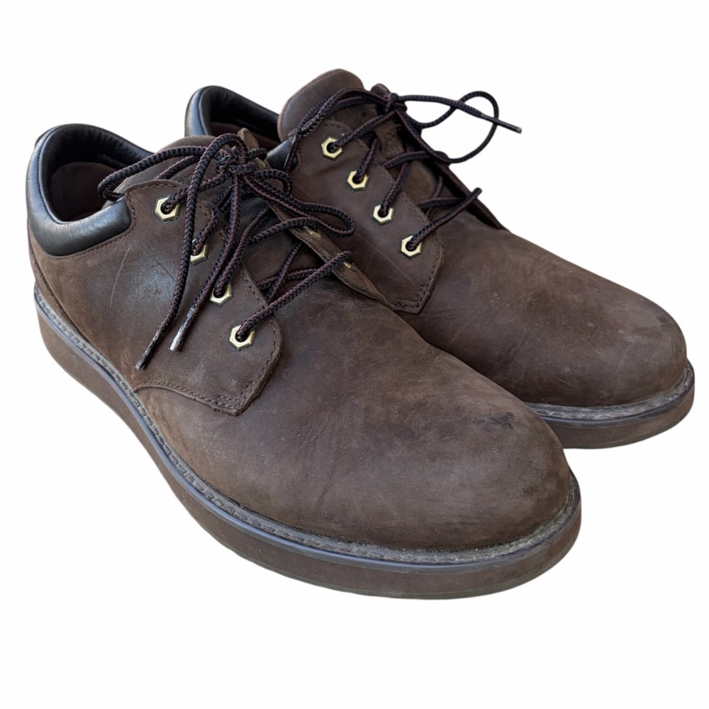 L.L. Bean Stonington Brown Leather Oxford Shoe Men’s Size 11.5 - Picture 4 of 11